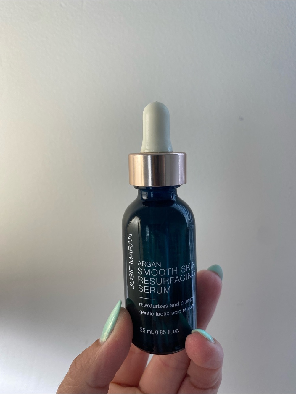 Josie Maran Argan Smooth Skin Resurfacing Serum new imperfect lid**